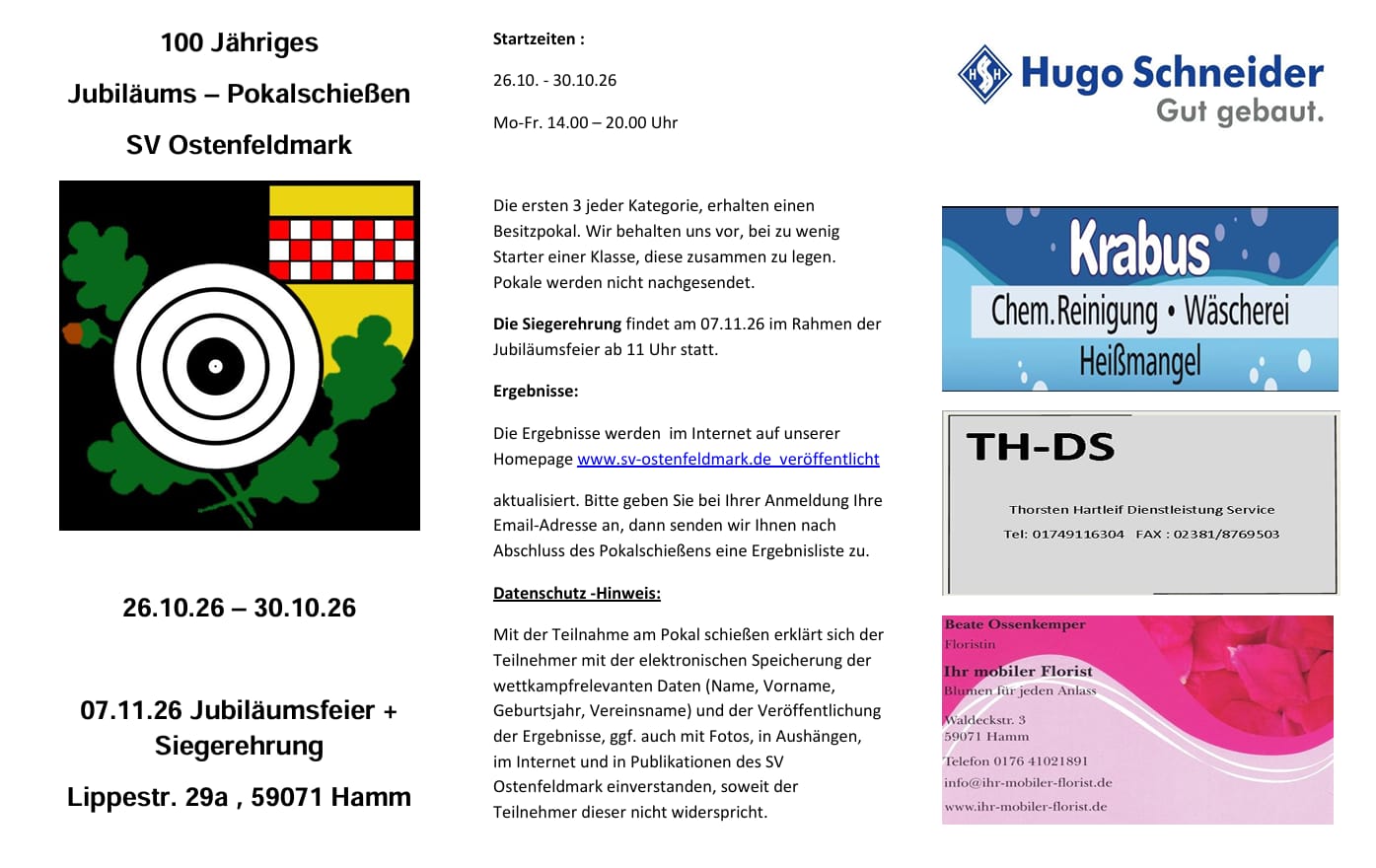 100 Jahre Sportsch