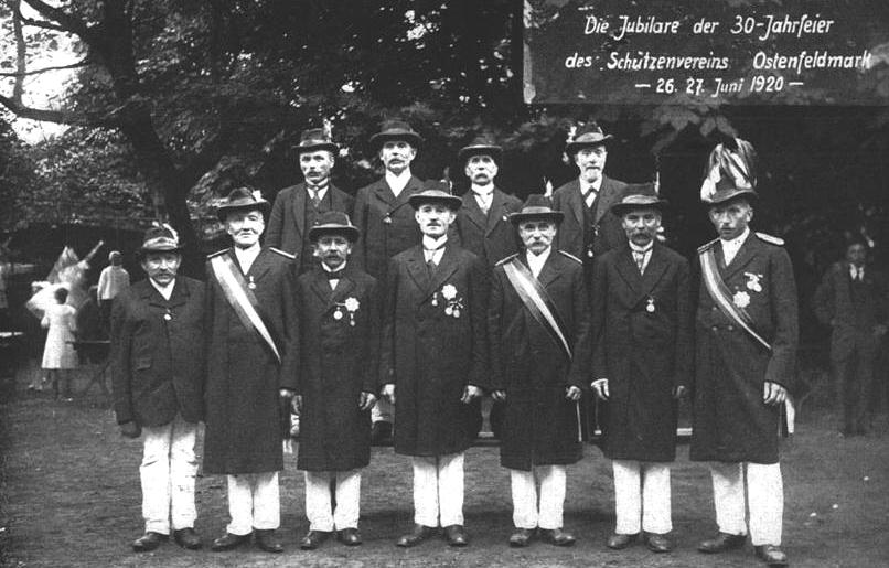 Gründungsmitglieder im Jahre 1920