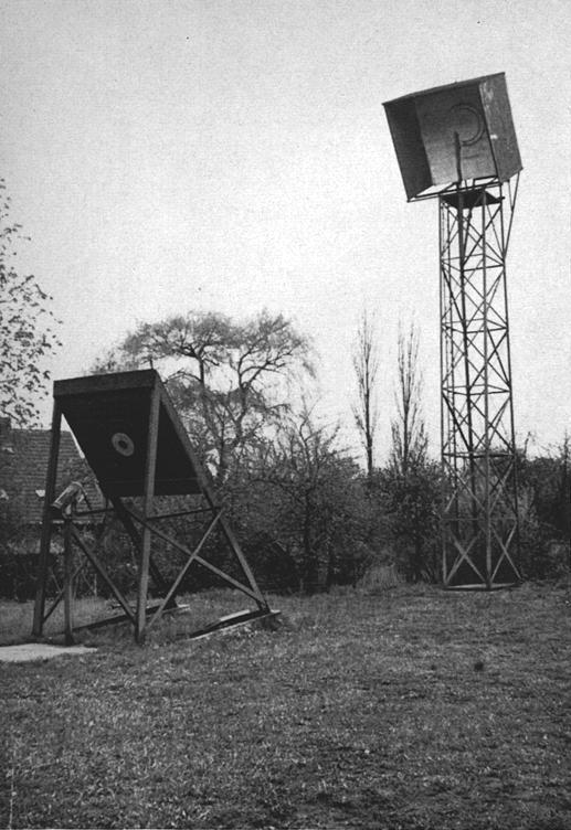 Erster Kugelfang an der Lippestraße
