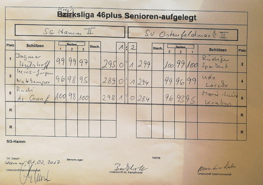 Kreisliga 46plus 01.02.17